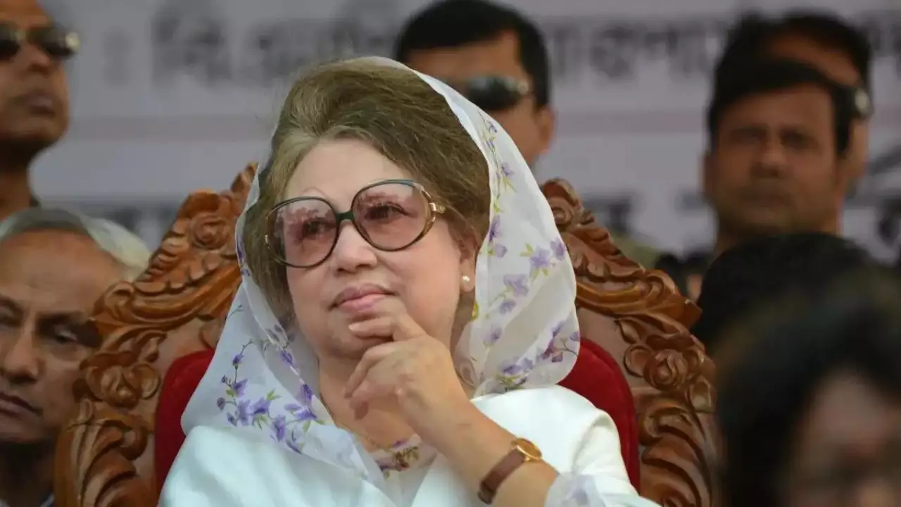 Bangladesh frees Hasina rival Khaleda Zia from house arrest now 2024 Bangladesh frees Hasina rival Khaleda Zia from house arrest