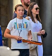 Angelina Jolie, Brad Pitt's son