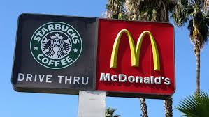 McDonald and Starbucks 
