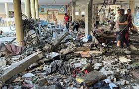 bombed militants