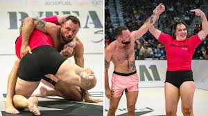 Male jiujitsu star chokes out female opponent he controversially kissed in first-ever mixed sexes fight 2024 wonderful