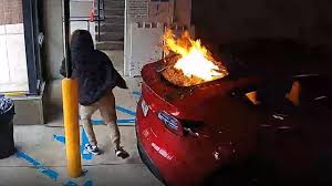 Detroit police search for arsonist after explosion destroys cars2024 new