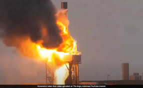 Rocket engine explodes during test launch from new spaceport in Scotland2024