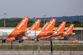 easyJet flight