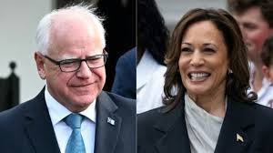 Kamala Harris's running