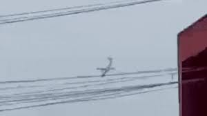 Passenger plane crashes