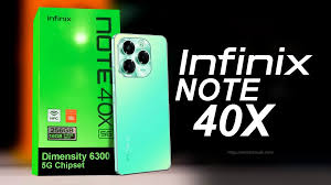 Infinix Note 40X 5G with MediaTek Dimensity 6300, 108MP camera launched in India: price, specs
