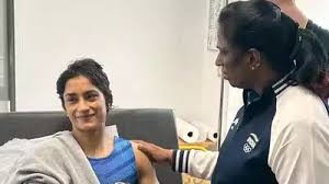 Vinesh Phogat's first pic