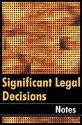  significant legal 