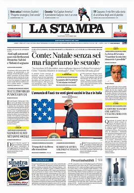 Le prime pagine di sabato 30 novembre 2024 2024 best