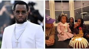 Sean ‘Diddy’ Combs thanks his children for their support as they sing ‘Happy Birthday’