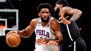 76years star Joel Embiid suspended 3 games by NBA for shoving reporter beautiful