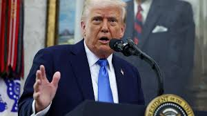 Global stock markets fall as new Trump tariffs loom 2025 best