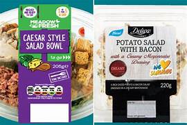 Salad products sold 